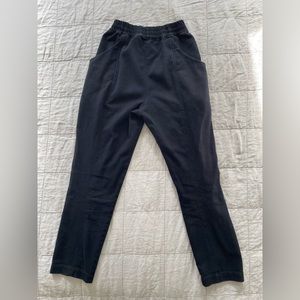 Elizabeth Suzann Clyde work pant in cotton canvas 0R